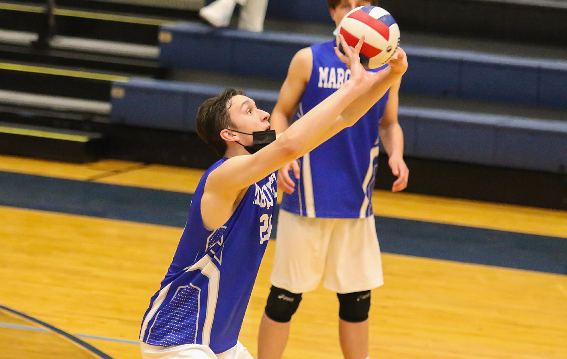 Belleville East vs. Alton Marquette boys volleyball